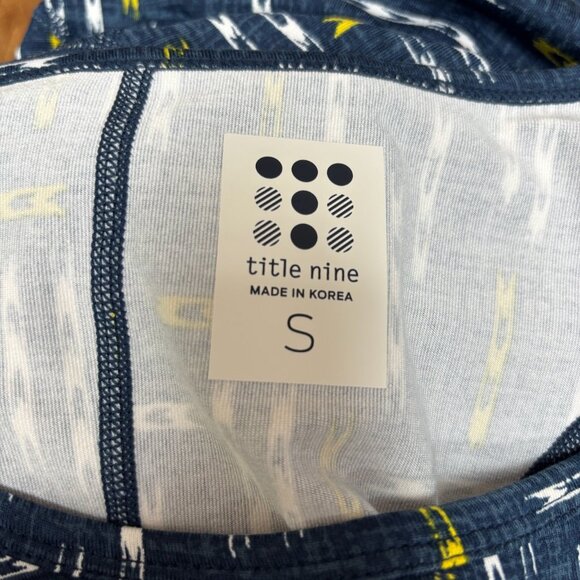 Title Nine Womens Buttah Tank Dress Size S Swiftsnap Stretch Athletic Tennis - Picture 5 of 14